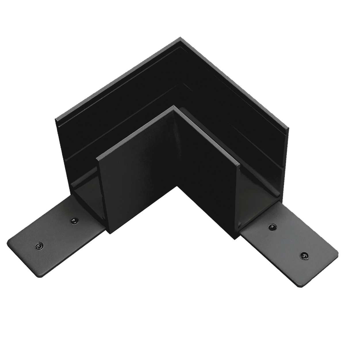 Соединитель PRO L-образный горизонтальный Teta Lightstar 505127-ALU