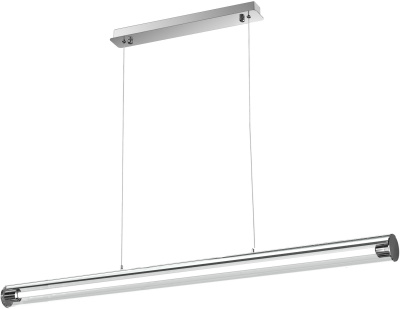 A1324SP-1CC люстра штанга - хром прозрачный / металл гальванизированный / 1xLED 1x24Вт / L120xW80xH6