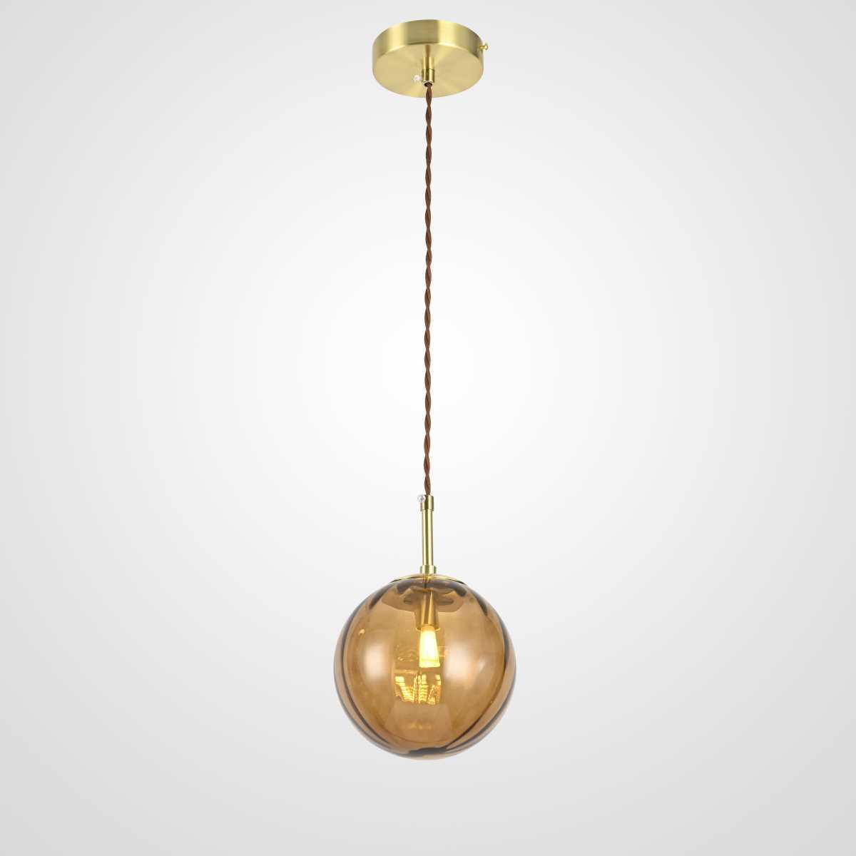 Подвесной светильник Imperium Loft Aska D150 Amber 288904-26