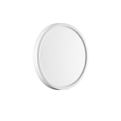 7659/18L MITRA LED SN Светильник пластик/белый LED 18Вт 3000/4000K D230 IP20 ALFA WHITE