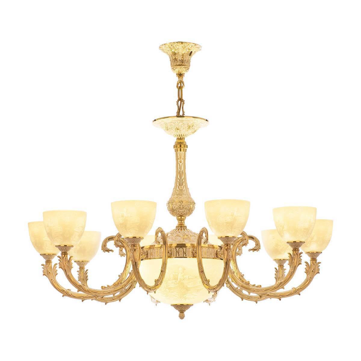 Подвесная люстра Bohemia Ivele 71109P/10/300 GW P1 U Pair