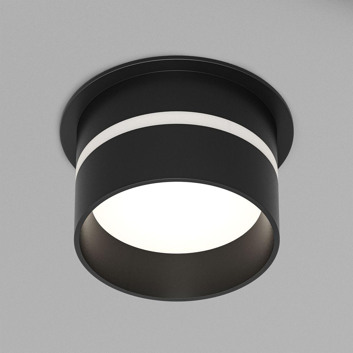 Встраиваемый светильник Denkirs Ribe DK2404-BK