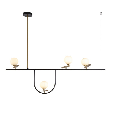 4109-4P Подвесная люстра, L1200xW280xH1000, 4xG9LEDx5W, excluded