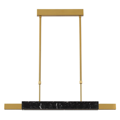 4361/25L MIDCENT ODL24  черный мрамор/антич. бронза/металл/акрил Подвесной светильник IP20 LED 25W 3