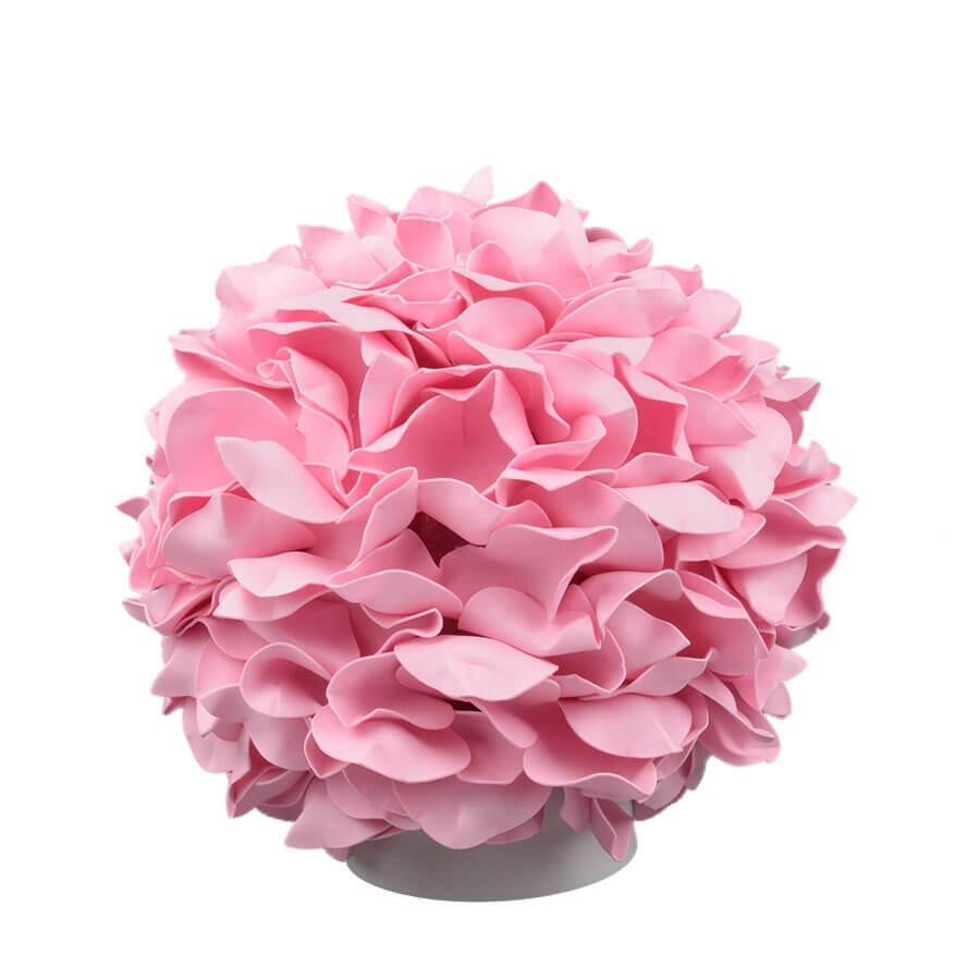 Настольная лампа Uniel ULW-R07 T/3000K/150C/A Гортензия белый/Светлая роза UL-00007227