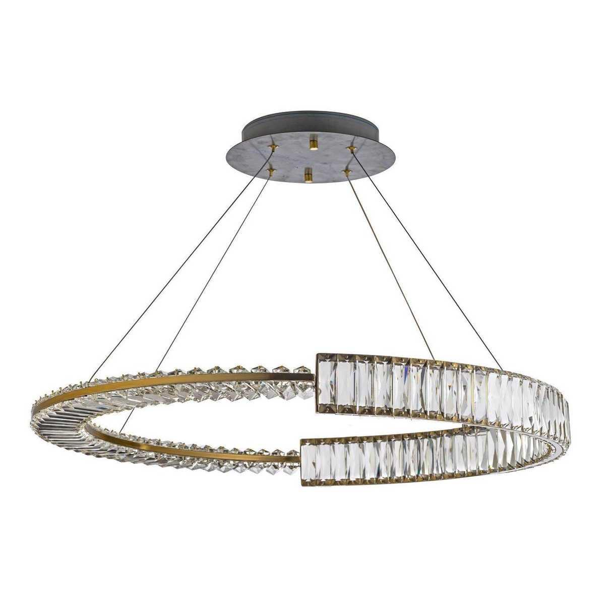 Подвесной светодиодный светильник Arti Lampadari Carini L 1.3.80.100 G