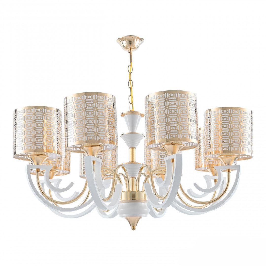 Подвесная люстра Arte Milano Florentia-8857 308857/8 Wh/Gd