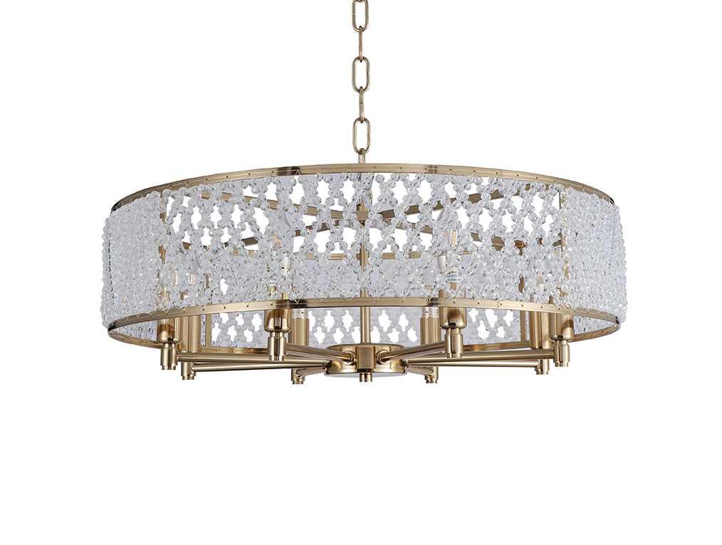 Люстра NEWPORT 1728/C bronze