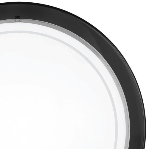 Светильник настенно-потолочный PLANET 1, 1х60W (E27), Ø290, черный