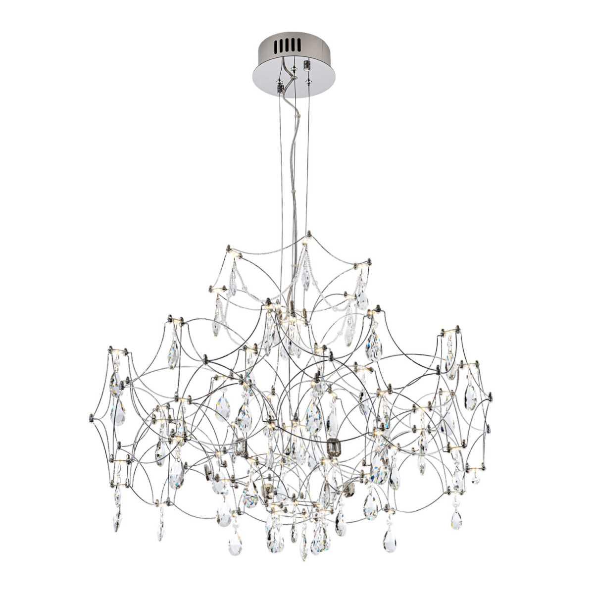 Подвесная светодиодная люстра Modelux Premium ML.7815.750P CH