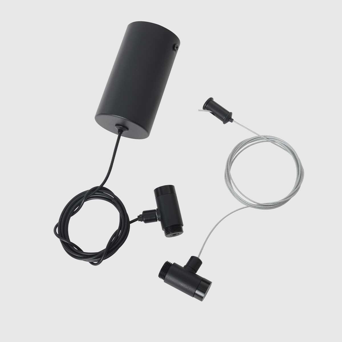 Комплект накладного потолочного крепления Crystal Lux с драйвером для модульной системы CLT 0.303 02 BL