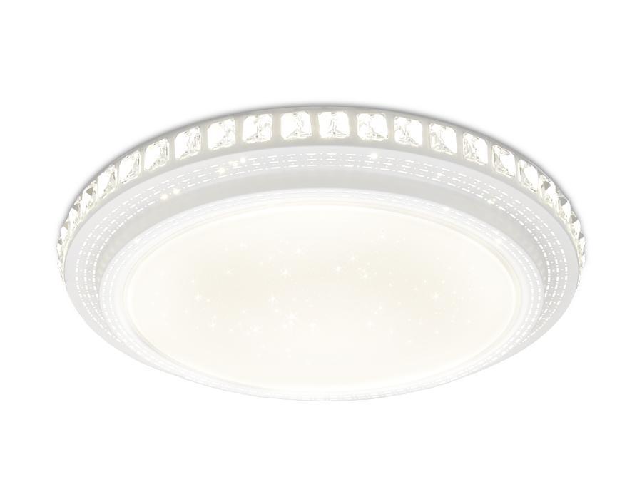 Потолочный светодиодный светильник Ambrella light Orbital Crystal FF91