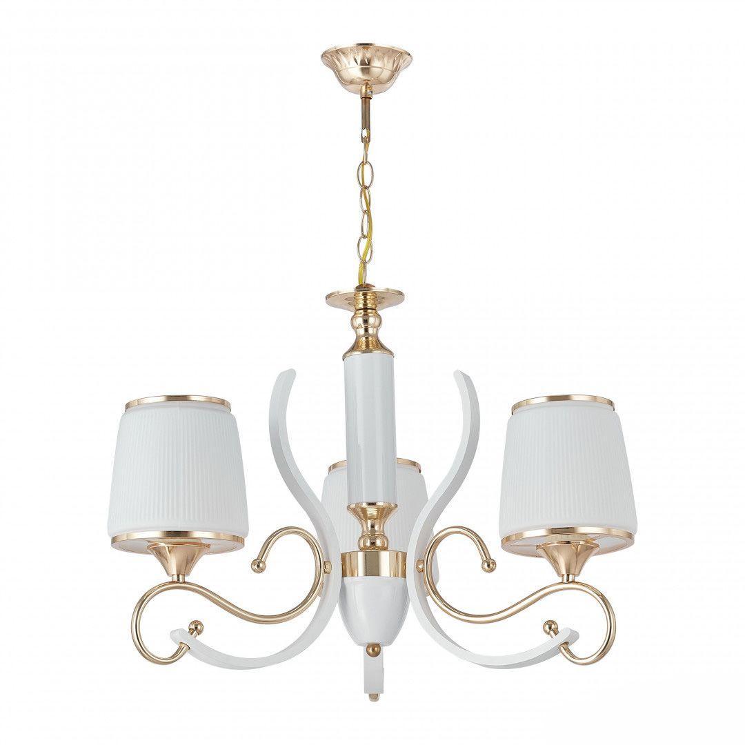 Подвесная люстра Arte Milano Florentia-3857 303857/3 Wh/Gd