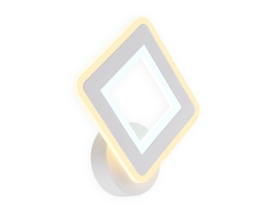 FA871 Настенный светодиодный светильник FA871 WH белый 11W 220*250*50