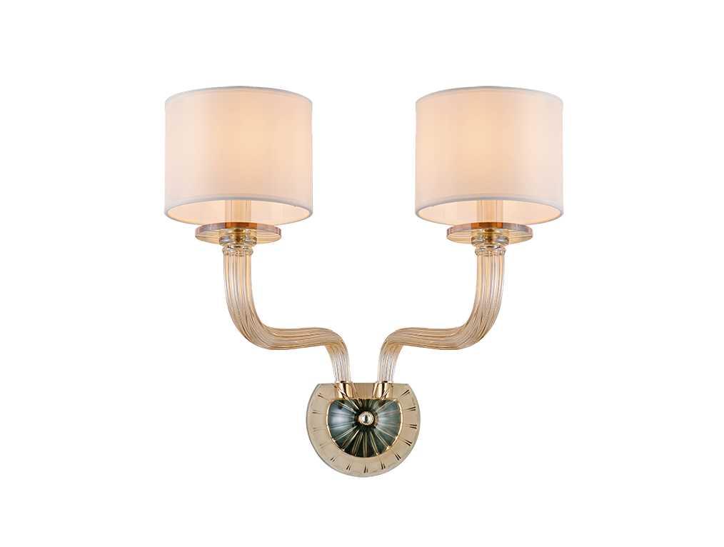 Бра Newport 8682/A nickel cognac М0071810