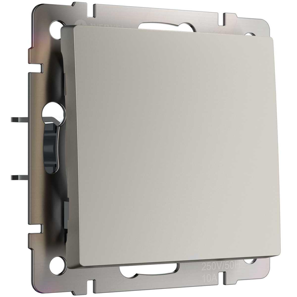 Выключатель одноклавишный (дымчатый) W1210004/ a069447