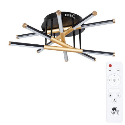 A2199PL-5BK Люстра потолочная