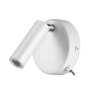 5221/3WL LEDIO LN22 016 белый Бра с выкл. LED 3W 3000K 330Лм  220V CHASE