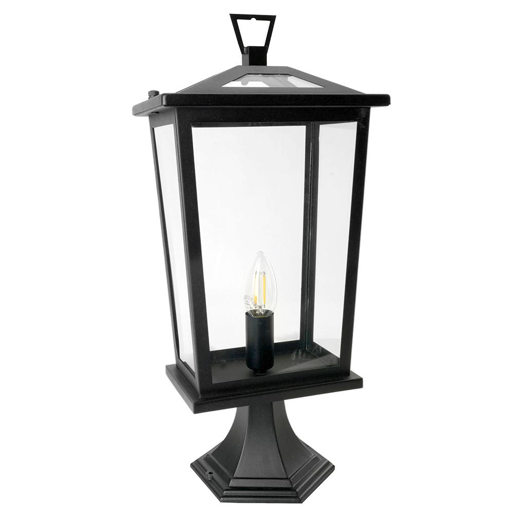 Светильник садово-парковый Feron PL754  на постамент 60W 230V E14, черный 51280