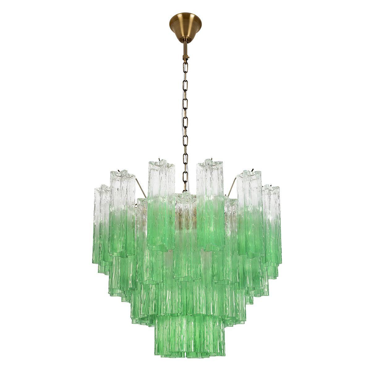 Подвесная люстра Loft IT Murano 10580/600 Clear green