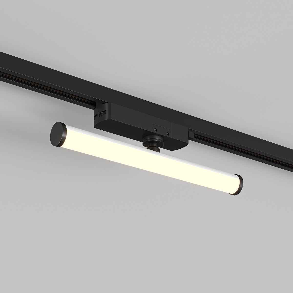 Трековый светодиодный светильник Denkirs Strom DK6438-BK