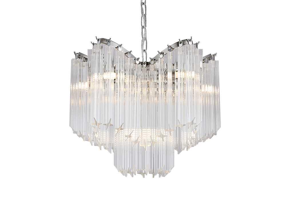 Люстра NEWPORT 8906/C nickel