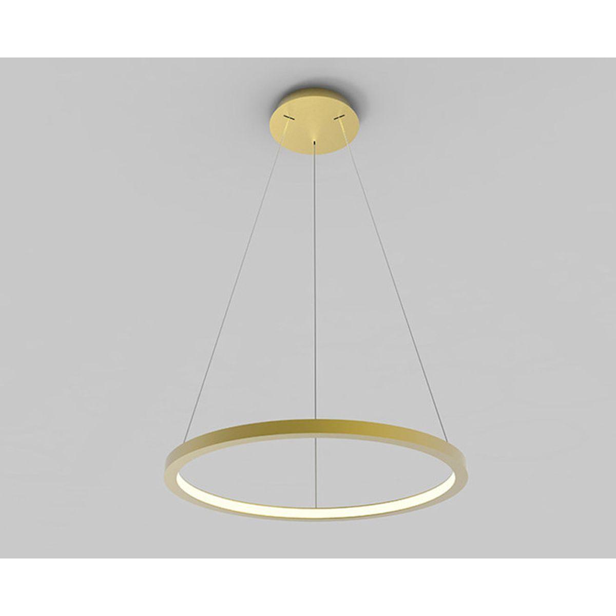 Подвесной светодиодный светильник Italline IT013-6028 gold 3000K