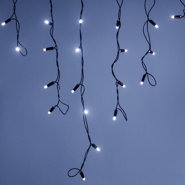 Уличная светодиодная гирлянда Ardecoled бахрома ARD-Edge-PRO-5600x900-Black-240LED-Milk-STD White 034113