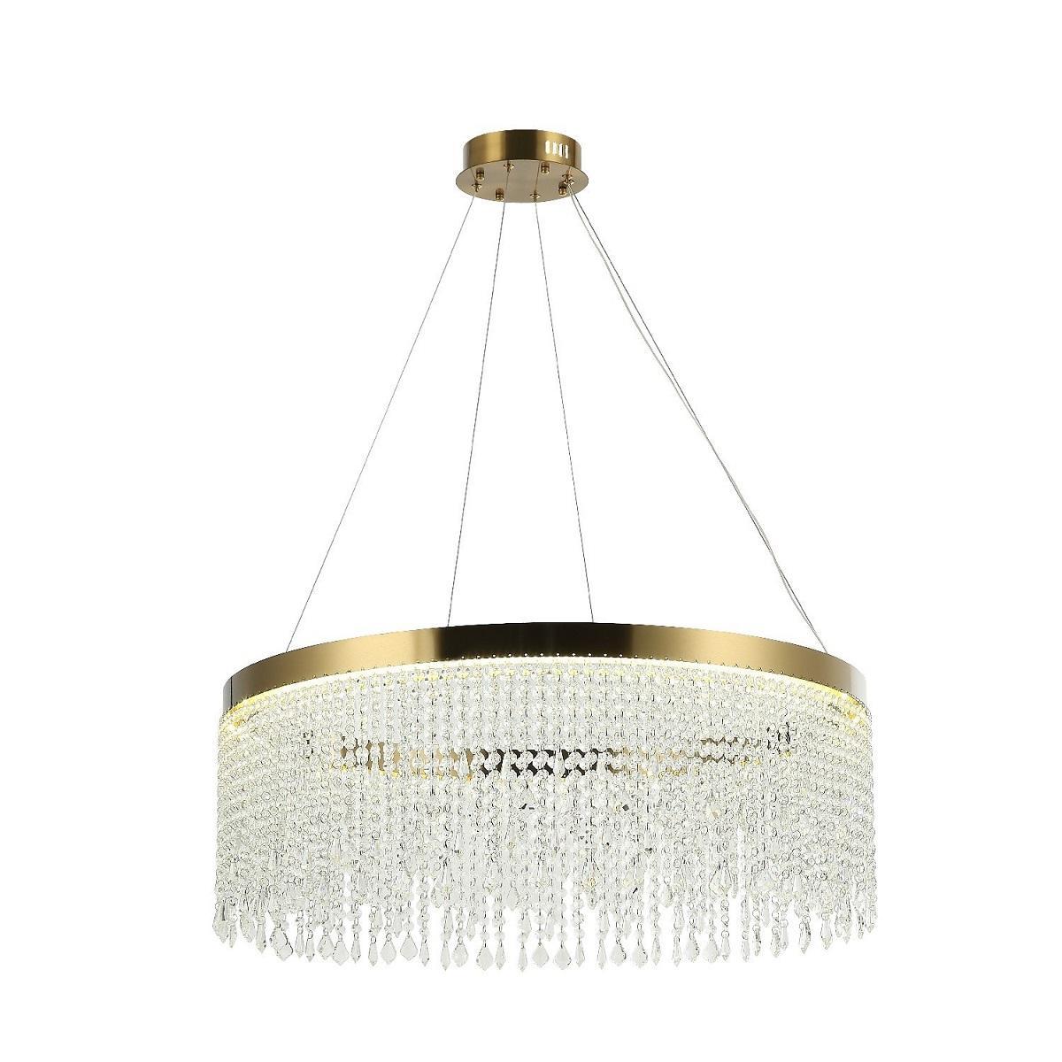 Подвесная светодиодная люстра Gerhort G21124/1A BRS CL