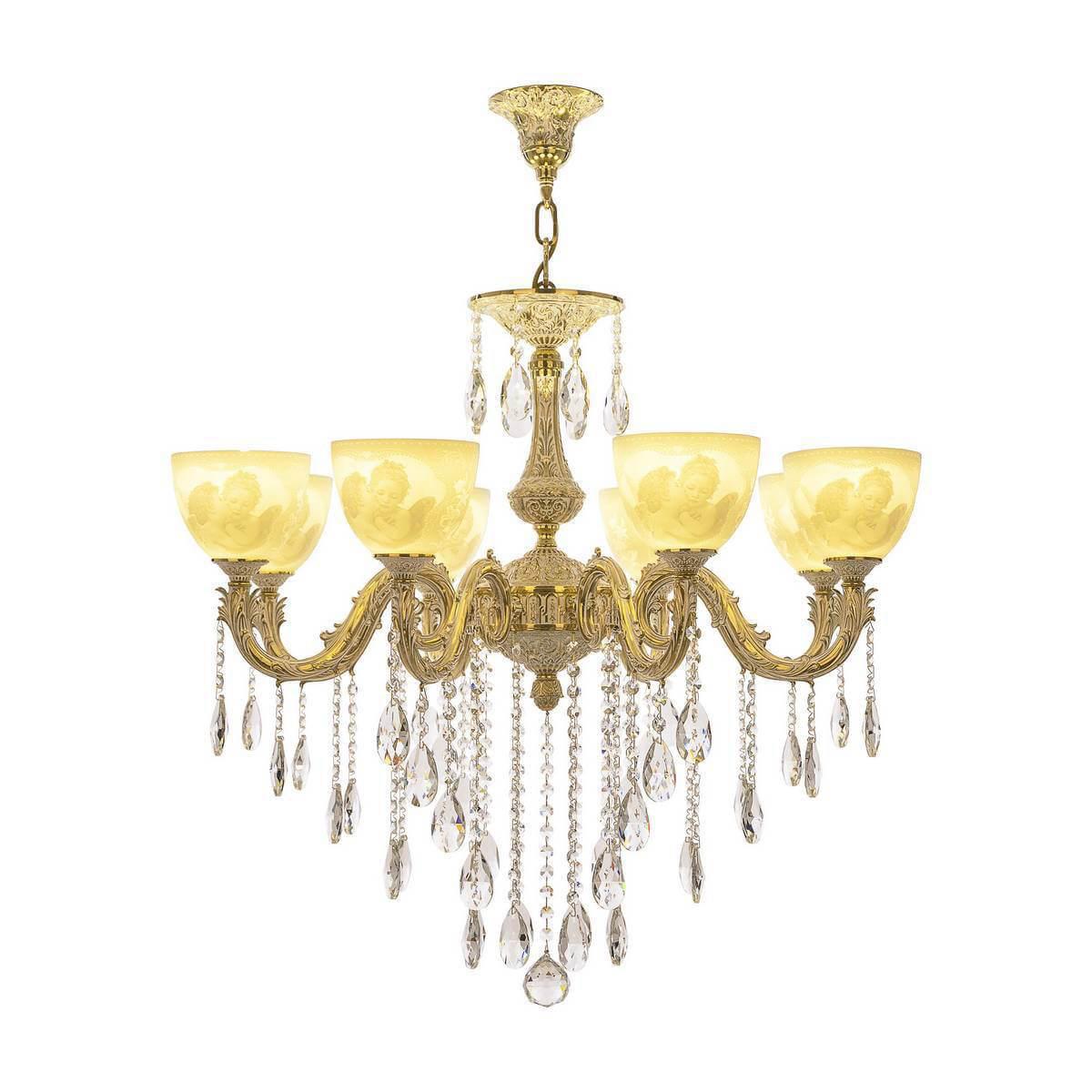 Подвесная люстра Bohemia Ivele 71101/8/250 B GW P1 U Angel