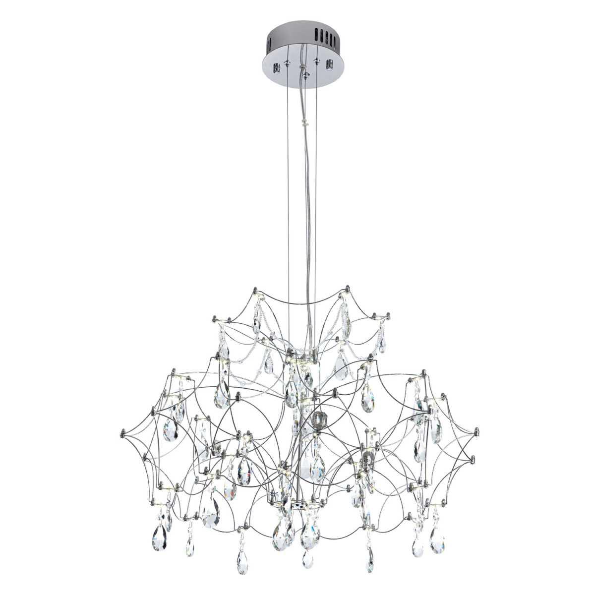 Подвесная светодиодная люстра Modelux Premium ML.7815.600P CH