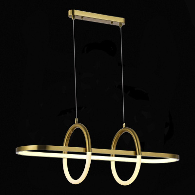 SL1579.313.01 Светильник подвесной ST-Luce Золотистый/Белый LED 1*48W 3000K