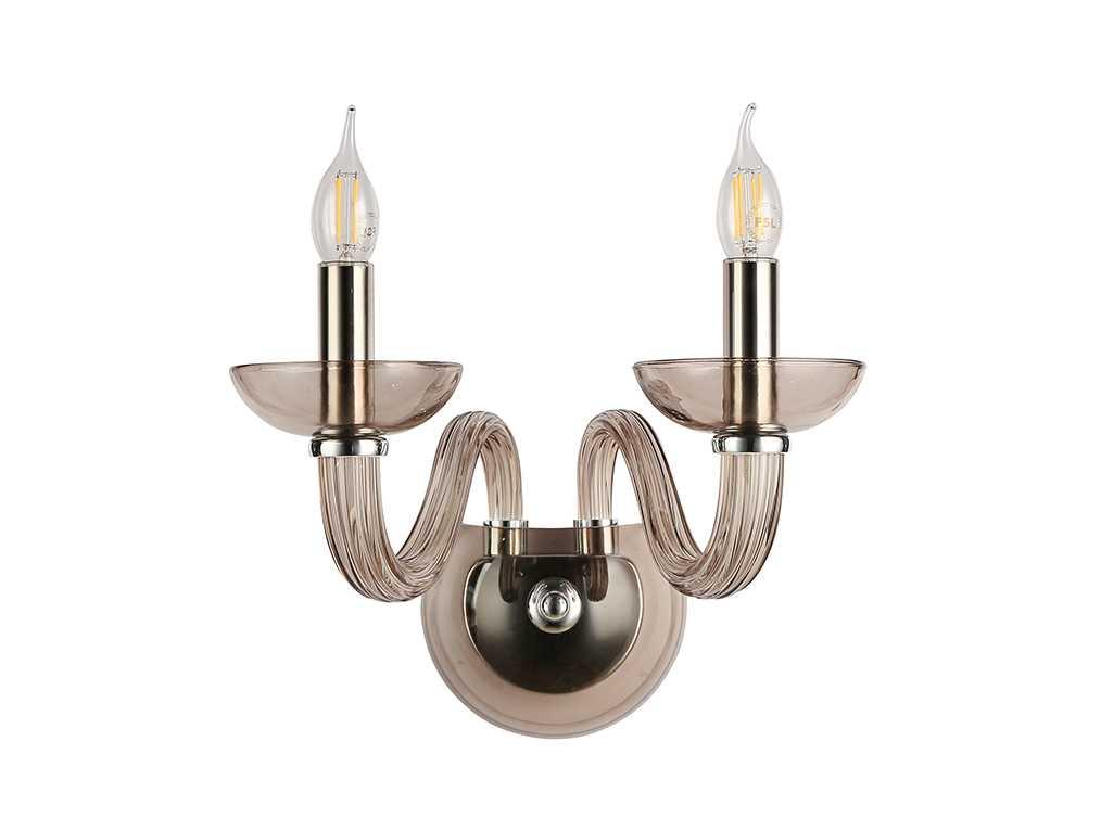 Бра Newport 8642/A chrome coffee М0071703