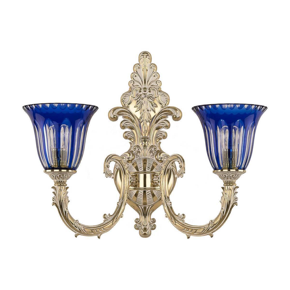 Бра Bohemia Ivele 7109B15/2/210 GW P2 U Clear-Blue/H-1H