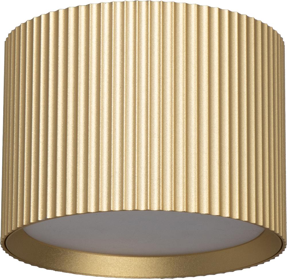 Светильник потолочный Feron HL458  Barrel ARIA 12W, 230V, GX53, золото