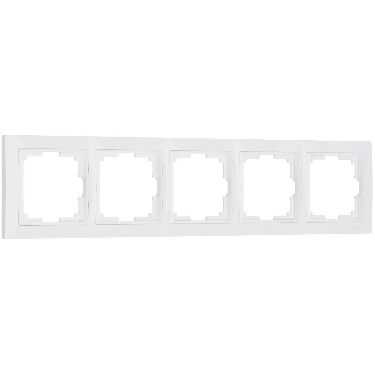 Рамка на 5 постов Werkel Snabb basic белый W0052001 4690389161452
