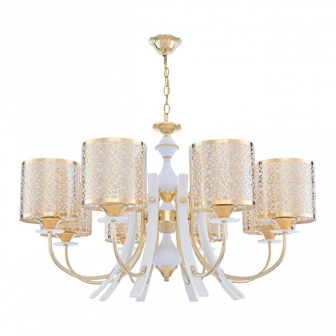 Подвесная люстра Arte Milano Florentia-6067 306067/8 Wh/Gd