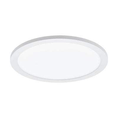 97501 Cветодиод. потолочный светильник SARSINA диммир., 24W(LED), 2400lm, Ø300, H50, алюминий, белый