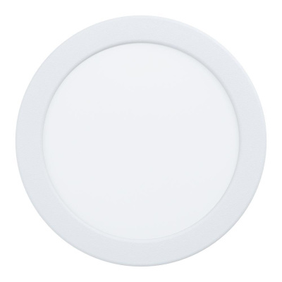 99133 Светодиод. встраив. светильник FUEVA 5, 10,5W (LED), Ø166, ET26, 1200lm, 3000K, сталь, белый/п