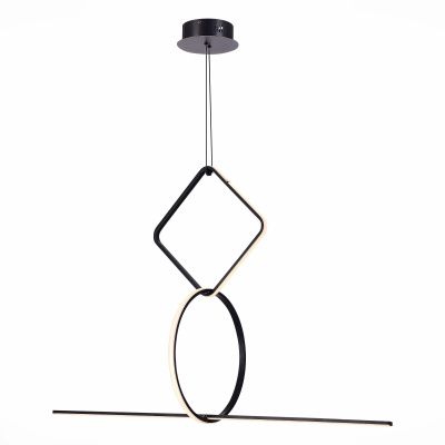 SL6113.453.01 Светильник подвесной ST-Luce Черный LED 1*50W 4000K