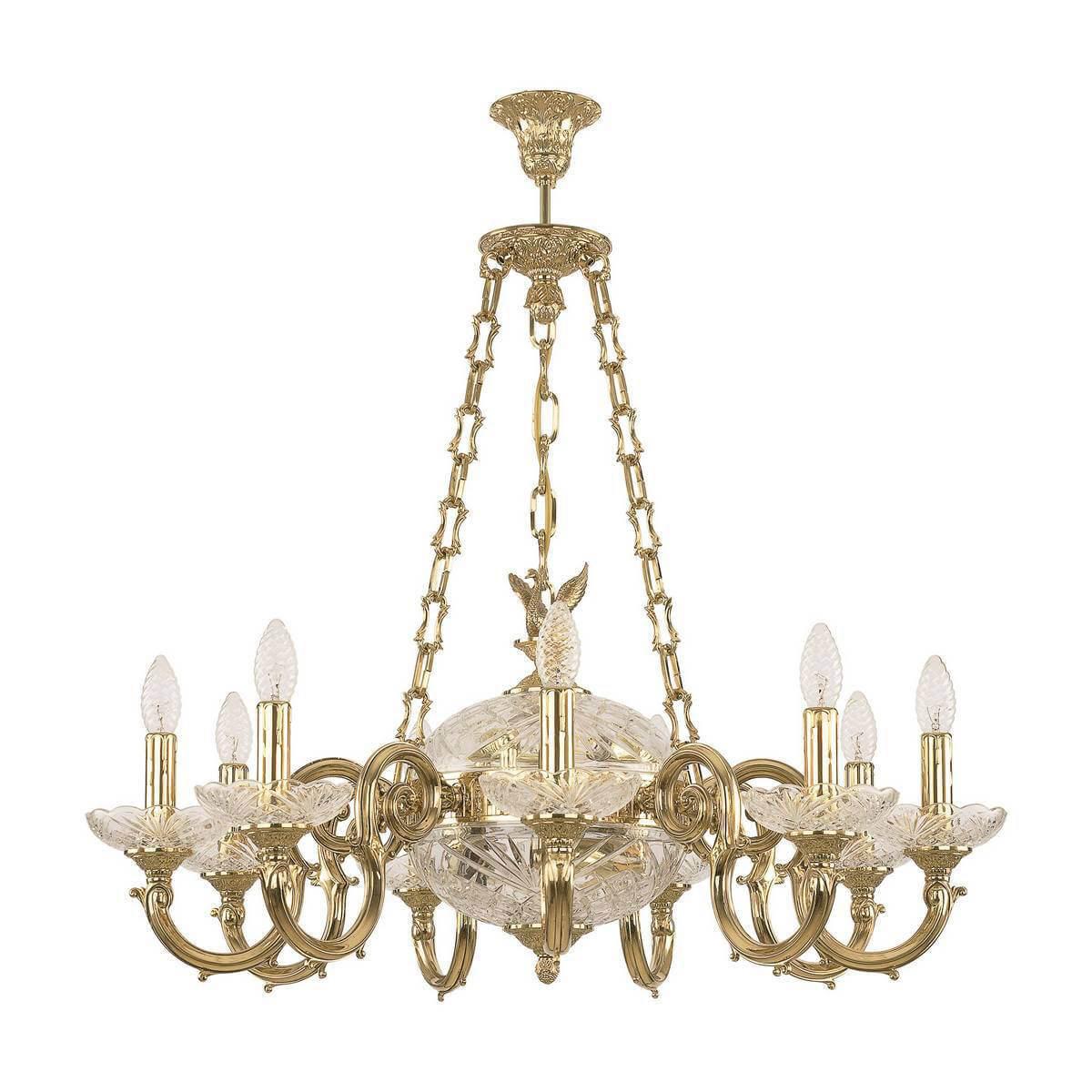 Подвесная люстра Bohemia Ivele 72003P/9/210 G P PAL FS1S