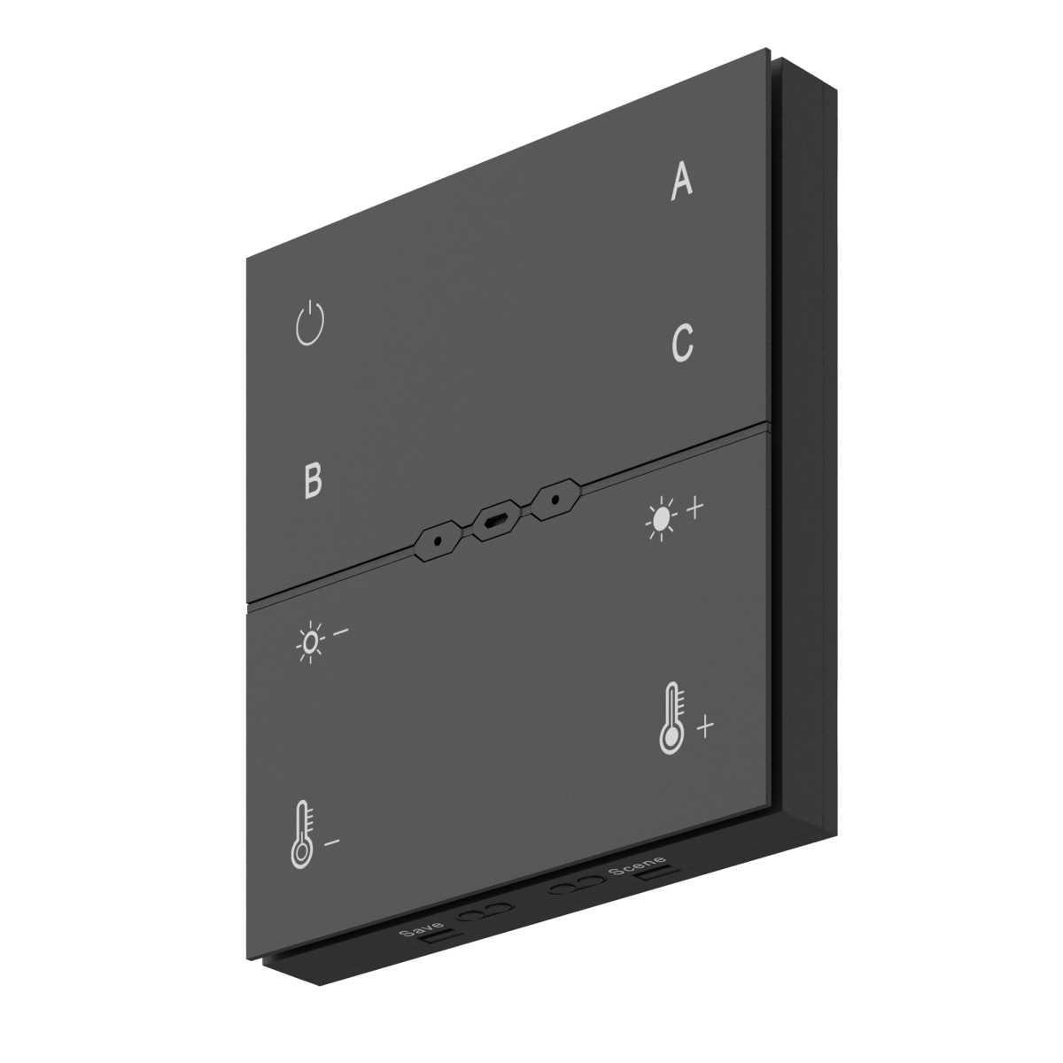 Беспроводная панель управления Maytoni Lighting control Zigbee DRC035-Z-8-B