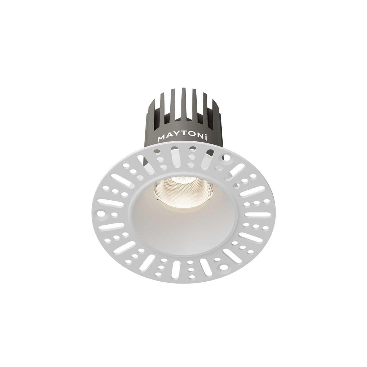Встраиваемый светильник Maytoni Technical DL124-10W-4K-TRS-W