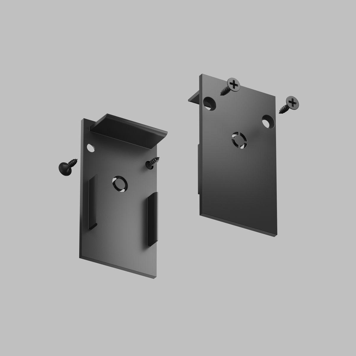 Торцевые заглушки для шинопровода Smart Base TR2107-BK