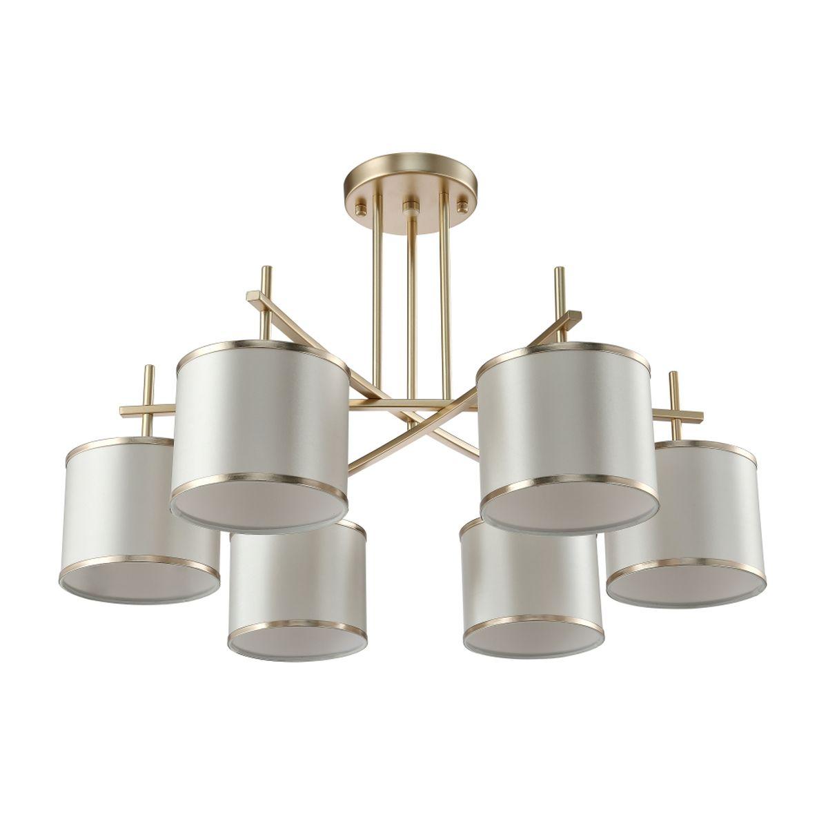 Потолочная люстра Crystal Lux Sergio PL6 Gold