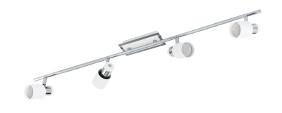 Светодиодный спот DAVIDA, 4X5W (GU10), L780, cталь, хром, белый