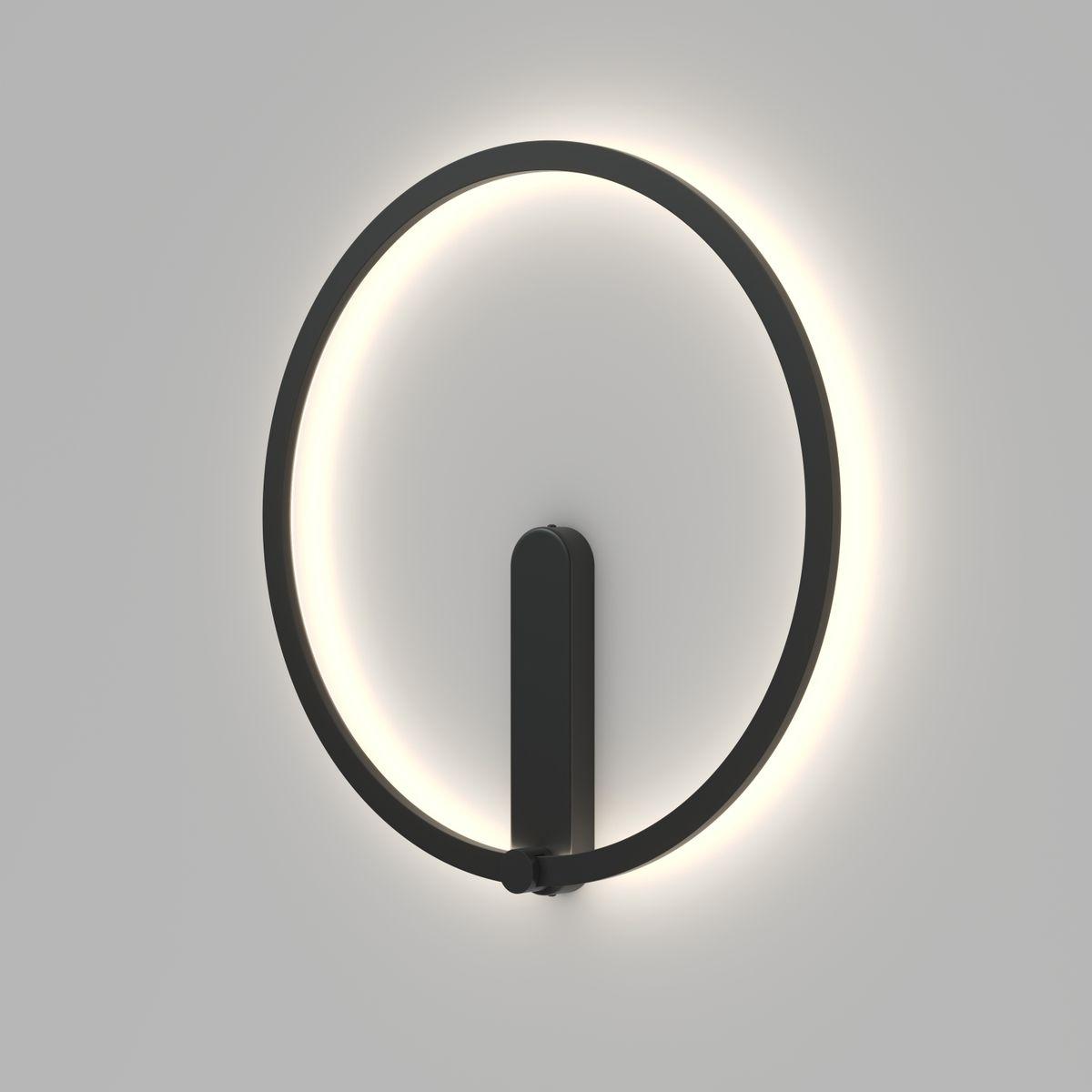 Настенный светодиодный светильник Denkirs Round DK5035-BK