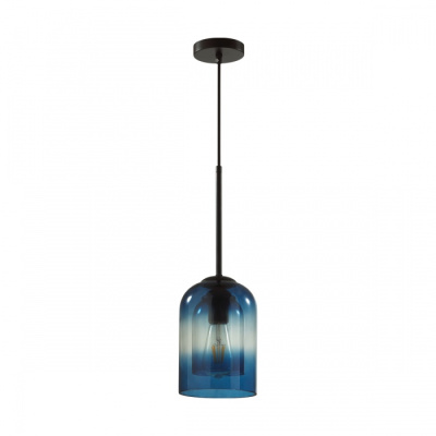 5280/1 SUSPENTIONI LN23 черный, синий L провода 1500мм Подвес E27 1*60W 220V BORIS