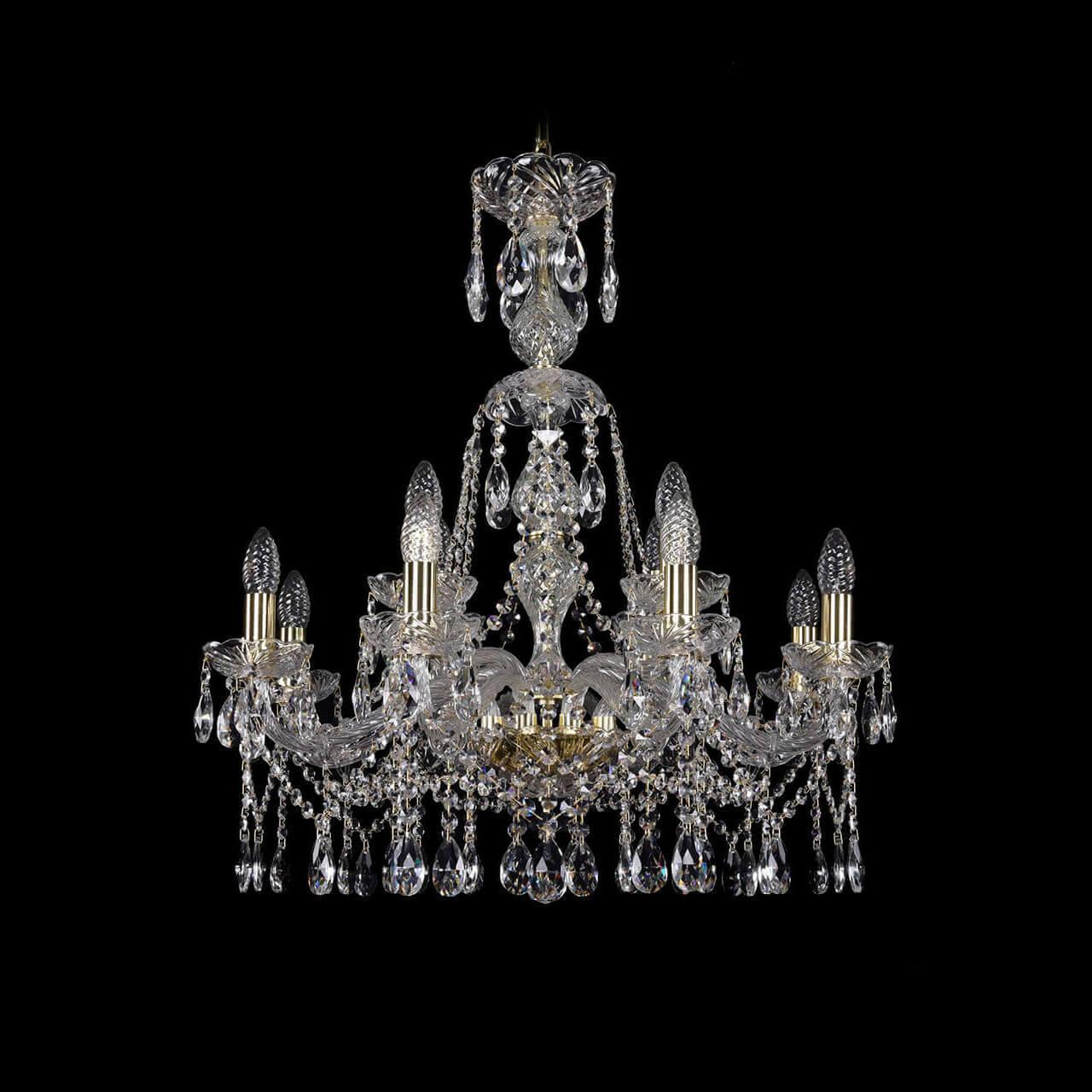 Подвесная люстра Bohemia Ivele 1413/8+4/220/XL-73 G