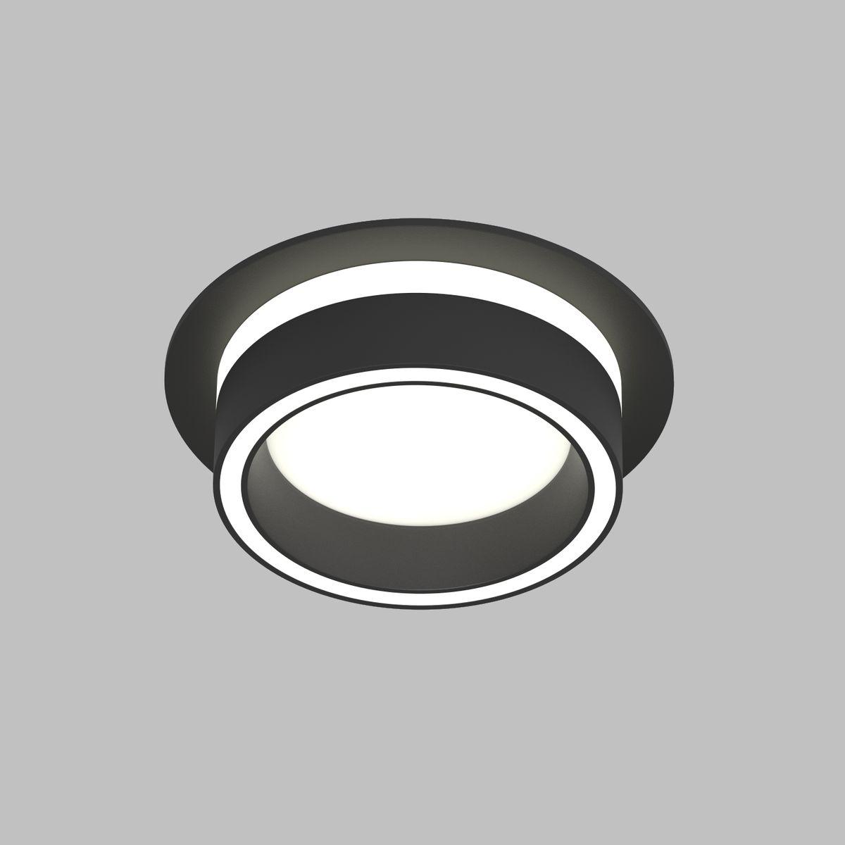 Встраиваемый светильник Denkirs Niko DK2100-BK